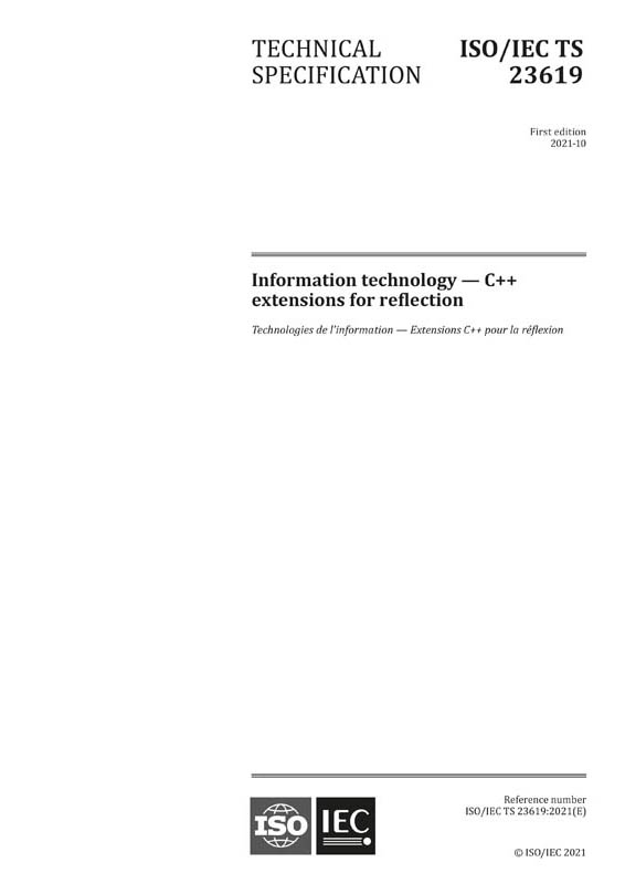 Cover ISO/IEC TS 23619:2021